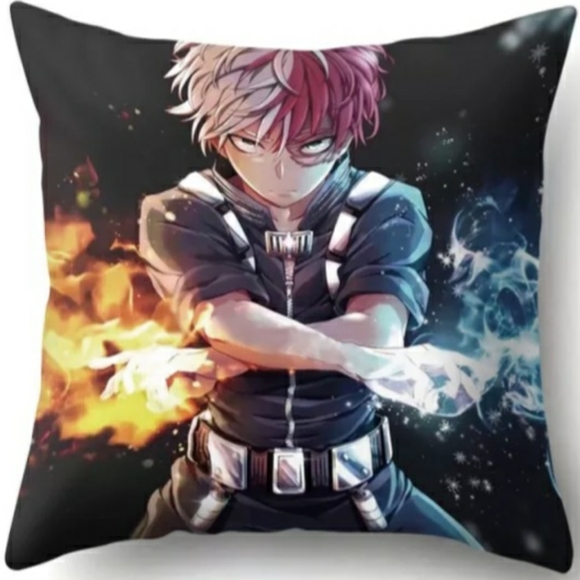 Other - Hero Academia Square Anime Pillow Cover Cushion Shoto Todoroki  18" x 18" Manga